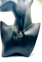Load image into Gallery viewer, Hammered silver pendant