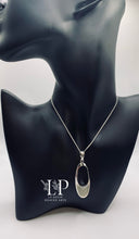 Load image into Gallery viewer, SPECIAL OFFER- Large modern pendant in silver