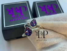 Load image into Gallery viewer, Teardrop delicate silver ring