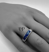 Load image into Gallery viewer, Channel ring in silver