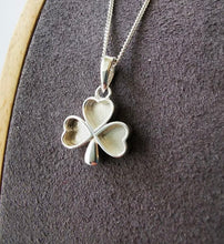 Load image into Gallery viewer, **SPECIAL OFFER** Shamrock pendant in silver