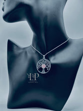 Load image into Gallery viewer, Tree of life silver pendant