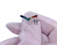 Load image into Gallery viewer, Hope wishbone ring in silver