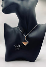 Load image into Gallery viewer, SPECIAL OFFER- Heavy open square pendant in silver