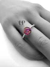 Load image into Gallery viewer, Emmy bubble ring in silver