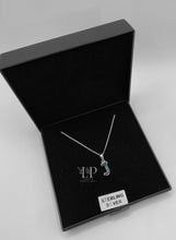 Load image into Gallery viewer, Initial letter pendant in silver
