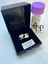 Load image into Gallery viewer, Double the love heart silver ring