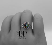 Load image into Gallery viewer, Ella rope ring in silver