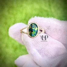 Load image into Gallery viewer, Ella rope ring in silver