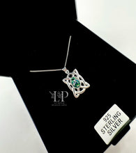 Load image into Gallery viewer, Celtic pendant in silver