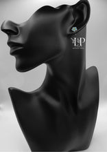 Load image into Gallery viewer, Forget me not stud earrings in silver