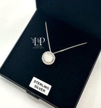 Load image into Gallery viewer, Halo pendant in silver