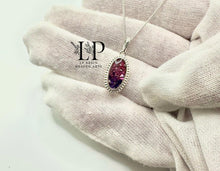 Load image into Gallery viewer, Bubble pendant in silver