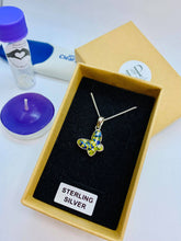 Load image into Gallery viewer, Butterfly pendant silver