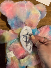 Load image into Gallery viewer, Memorial inclusion Bear- Rainbow
