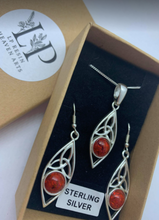 Load image into Gallery viewer, Celtic twist silver pendant