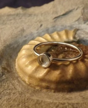 Load image into Gallery viewer, Stackable ring 4mm silver