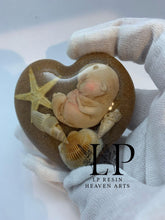 Load image into Gallery viewer, womb baby sea inspired 9-10 weeks