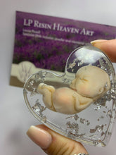Load image into Gallery viewer, 10-11 weeks womb baby silver leaf