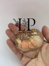 Load image into Gallery viewer, 10-11 week gold leaf womb baby