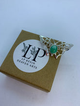 Load image into Gallery viewer, Butterfly brooch silver