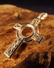Load image into Gallery viewer, Celtic cross pendant