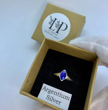 Load image into Gallery viewer, Hannah Marquis ring Argentium silver