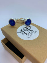 Load image into Gallery viewer, Cufflinks round silver