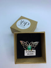 Load image into Gallery viewer, Butterfly brooch silver