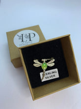 Load image into Gallery viewer, Dragonfly brooch silver
