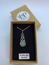 Load image into Gallery viewer, Silver Celtic style pendant silver