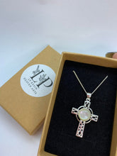 Load image into Gallery viewer, Celtic cross pendant
