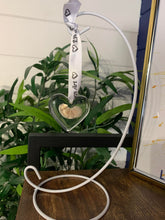Load image into Gallery viewer, Customer made preserved pregnancy test and clay baby mini heart