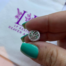 Load image into Gallery viewer, Tree of life round charm