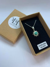 Load image into Gallery viewer, Sun pendant silver