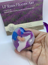 Load image into Gallery viewer, 8-9 weeks womb baby marbled blue/purple/white/silver