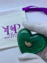 Load image into Gallery viewer, 6-7 weeks womb baby green glitter