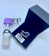 Load image into Gallery viewer, Adjustable two stone ring