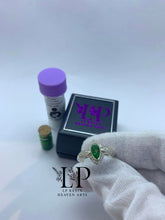 Load image into Gallery viewer, Clara almond ring in silver