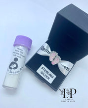 Load image into Gallery viewer, Baby feet charm silver