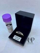 Load image into Gallery viewer, Casey criss cross round ring in silver