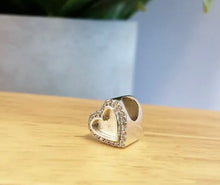 Load image into Gallery viewer, **SPECIAL OFFER** HEART CHARM WITH CZ
