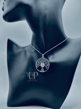 Load image into Gallery viewer, Tree of life silver pendant
