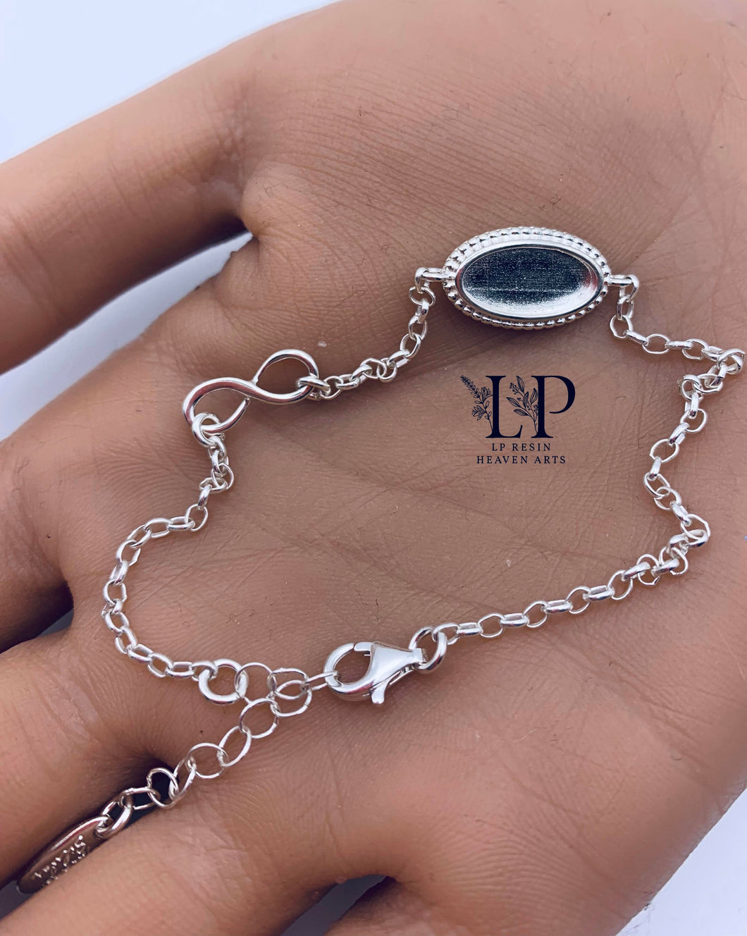 SPECIAL OFFER - bubble bracelet oval in silver
