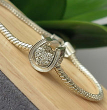 Load image into Gallery viewer, ** SPECIAL OFFER** Horse shoe charm in silver
