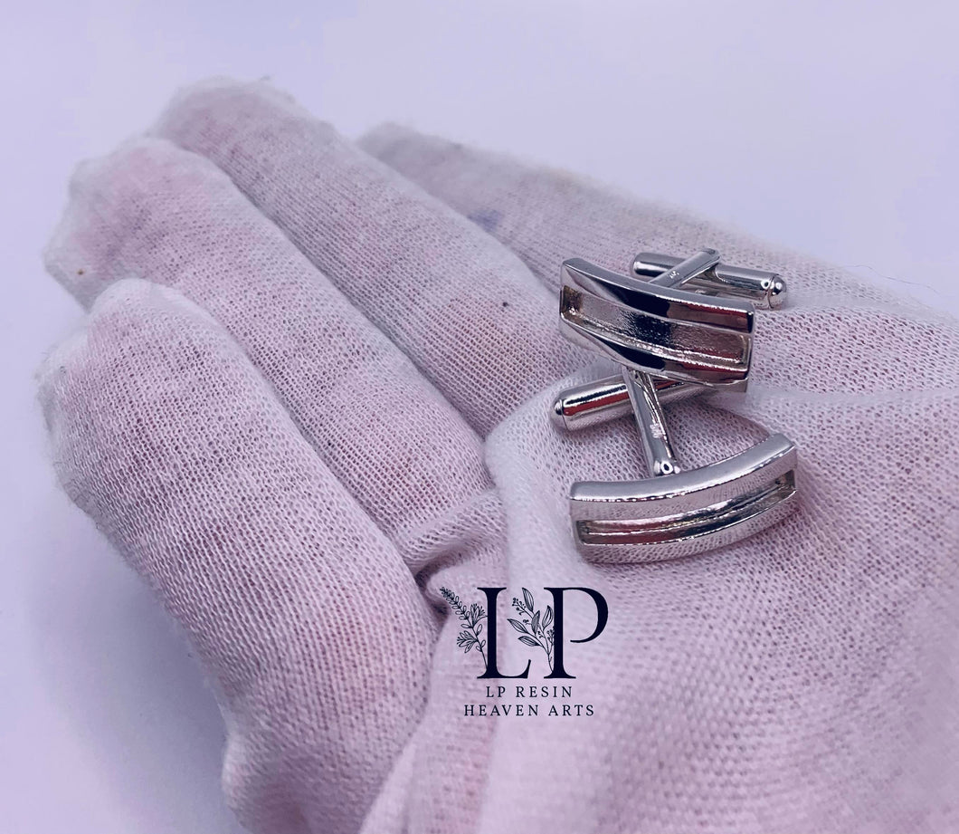 SPECIAL OFFER- Channel cufflinks in silver