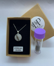 Load image into Gallery viewer, Round silver pendant
