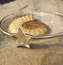 Load image into Gallery viewer, Star bracelet silver
