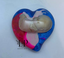 Load image into Gallery viewer, womb baby pink/blue/white 10-11 weeks
