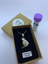Load image into Gallery viewer, Cat pendant silver
